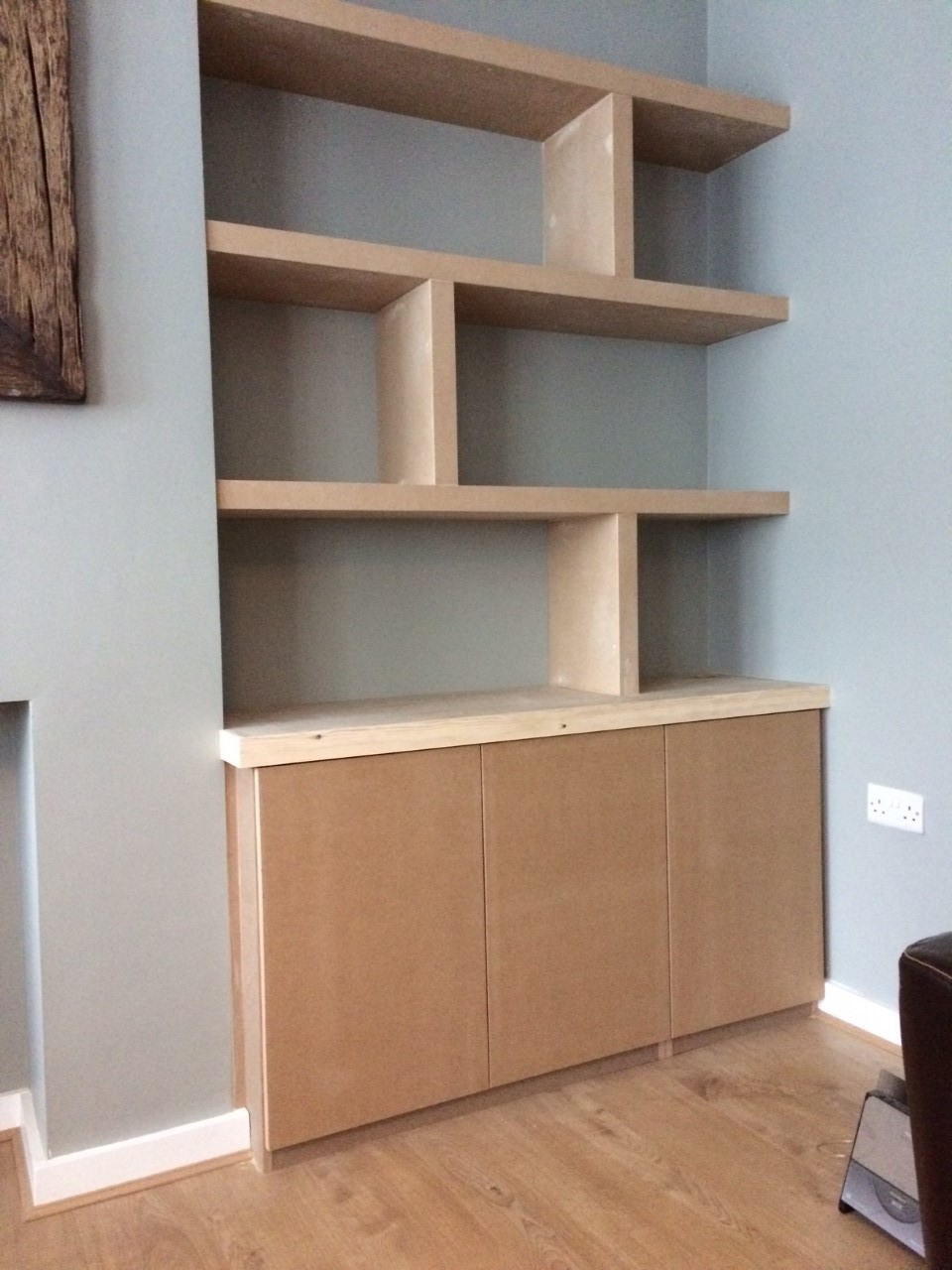 Alcove Shelving Smudge Creation