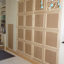 Wall Panelling Cupboard