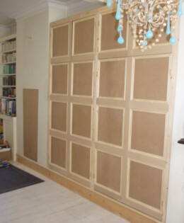 Wall Panelling Cupboard