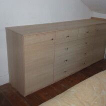 Oak Veneered Sideboard