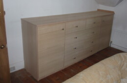 Oak Veneered Sideboard