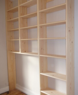 Timber Bookcase