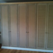 Shaker Style Wardrobes with Desk