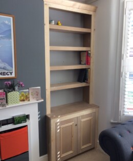 Shaker Bookcase Unit