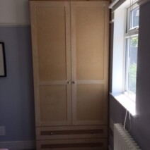 Two Drawer Shaker Wardrobe