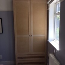 Two Drawer Shaker Wardrobe