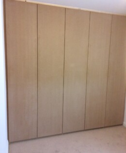 Plain MDF  Wardrobe