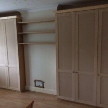 Shaker Wardrobes With Shelves