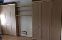 Shaker Wardrobes With Shelves