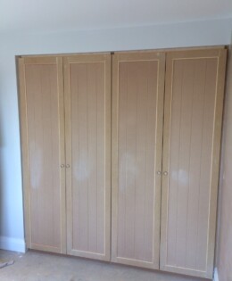 Tongue And Grooved Wardrobes