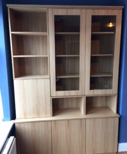 Oak Veneered Unit
