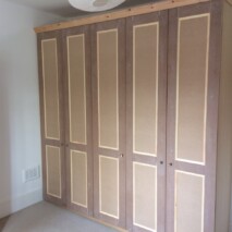 Shaker Wardrobes With Panel Mould