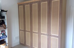 Shaker Wardrobes With Panel Mould