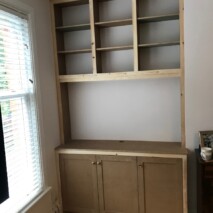 Alcove/TV/Bookcase