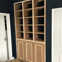 Recessed Bookcase