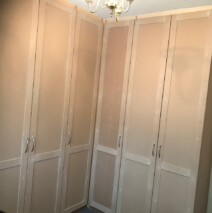 L Shaped Shaker Wardrobes
