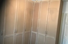 L Shaped Shaker Wardrobes