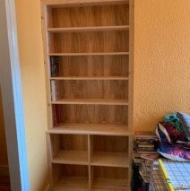 Timber Bookcase