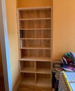 Timber Bookcase