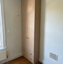 Plain MDF Wardrobe