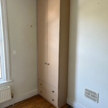 Plain MDF Wardrobe