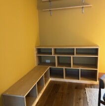 Record Storage/Bench Seat